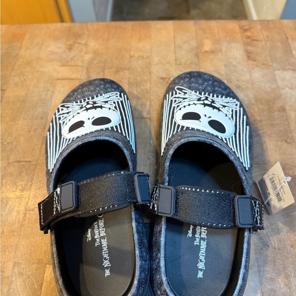 Disney Nightmare Before Christmas Clogs Sandals NEW Sz 12 Euro 45 black & white - Picture 6 of 16